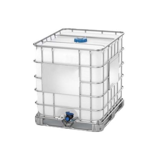 Contêiner IBC em aço - PTM mechatronics GmbH - em material plástico / para líquidos / para alimentos