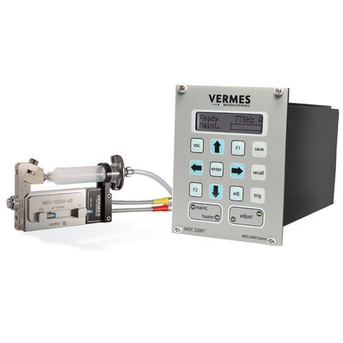 Microdosador de silicone - MDS 3200+ - VERMES Microdispensing GmbH - de cola / de seringa / piezoelétrico