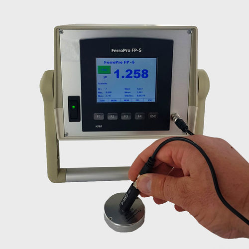 Instrumento de medição de permeabilidade - FerroPro FP-5 - TemaFlux - magnético / industrial / de laboratório