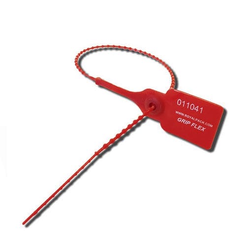 Lacre de segurança em polipropileno - GRIP FLEX - ROYAL PACK - para extintor