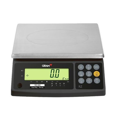 Balança com plataforma - GRAM RZ - GRAM - contadora / eletrônica / lb