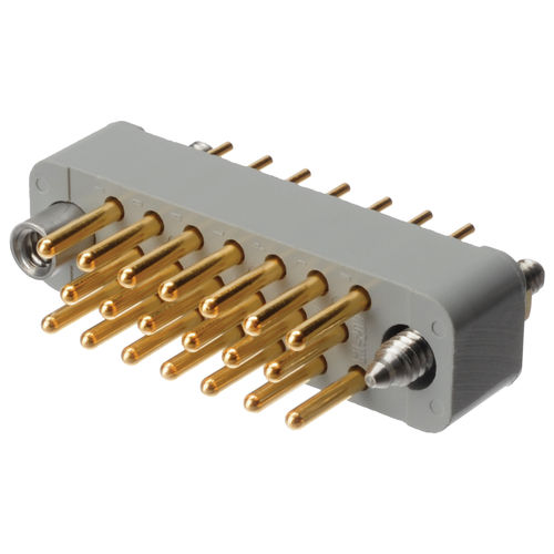 Conector reto - GAP Series - Positronic Industries - de alimentação elétrica / PCB / retangular