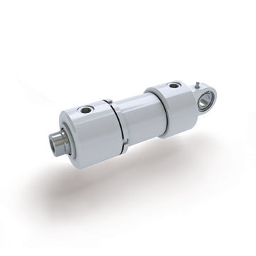 Cilindro redondo - ZD - Watz Hydraulik GmbH - hidráulico / com haste / de dupla ação