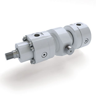 Cilindro redondo - ZN_RX - Watz Hydraulik GmbH - hidráulico / com haste dupla / de dupla ação