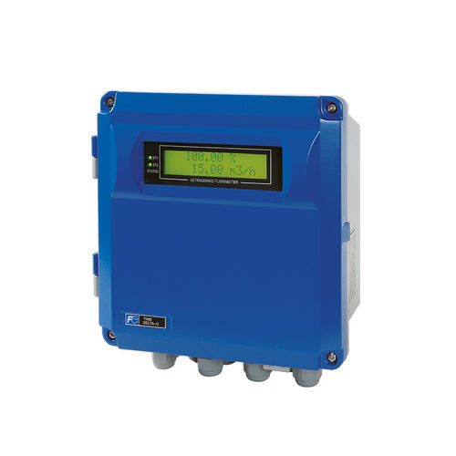 Medidor de vazão ultrassônico por tempo de trânsito - DELTA-C ⁠FSV-L - FUJI ELECTRIC France - para líquidos / para água / em linha