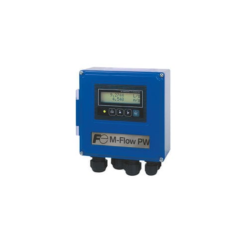 Medidor de vazão ultrassônico por tempo de trânsito - M-Flow PW - FLR - FUJI ELECTRIC France - volumétrico / para líquidos / para água