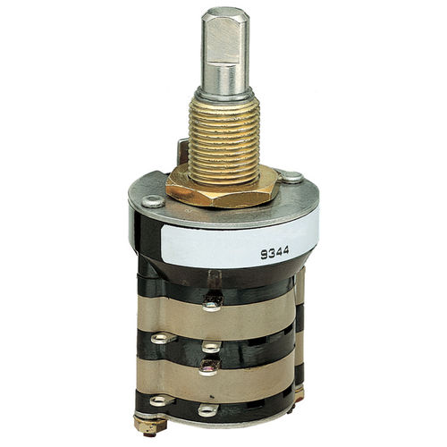 Interruptor rotativo - Grayhill - ajustável / multipolar / robusto
