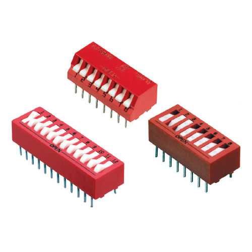 Interruptor DIP - Grayhill - unipolar / bipolar / miniatura