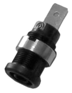 Pino-banana fêmea - ø 4 mm, 600 - 1 000 V, 2.36 A | 3266 - ELECTRO PJP