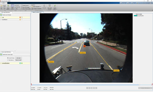 Software de design - Automated Driving System Toolbox™ - The MathWorks - para teste / de etiquetagem / automático