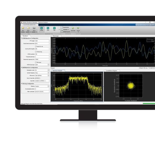 Software de análise - Communications System Toolbox™ - The MathWorks - de simulação / de design / de comunicação