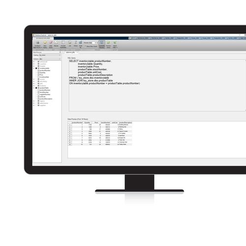Software de intercâmbio de dados - Database Toolbox™ - The MathWorks - para banco de dados ODBC
