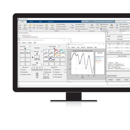 Software de modelização de sistemas dinâmicos - System Identification Toolbox™ - The MathWorks - de processo