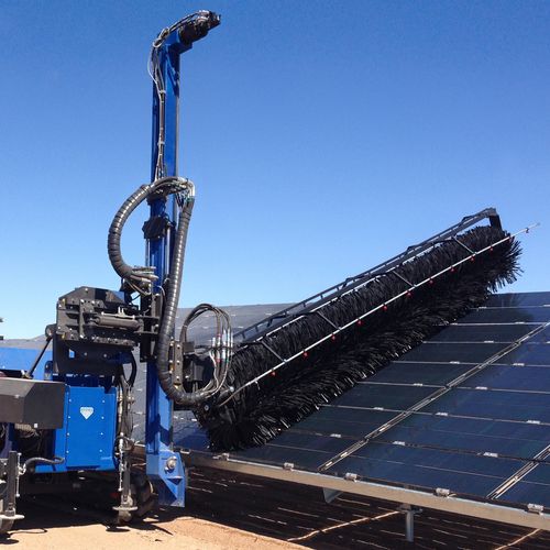 Máquina de limpeza de água - SETYS SOLAR - Hydra S.r.l. - com escova / automática / para aplicações fotovoltaicas
