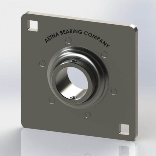Rolamento de esferas - AG E series - AETNA - radial / em aço / para flange