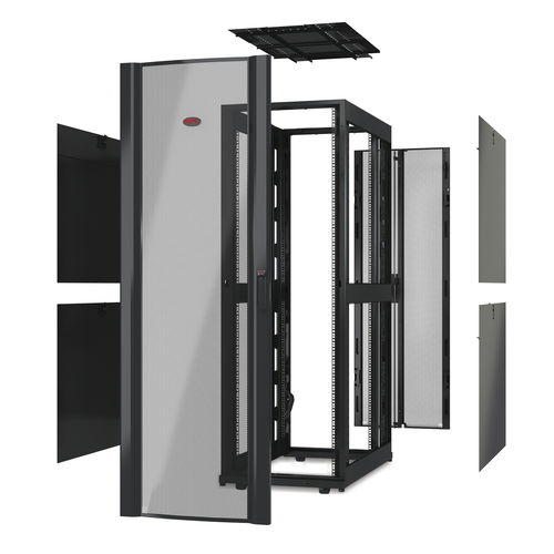 Caixa de montagem com porta - AR3000 - APC - de piso / retangular / para dados