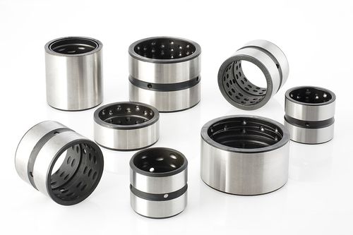 Mancal liso em aço - PEL® - HEF GROUPE - cilíndrico / resistente ao desgaste / de alto desempenho