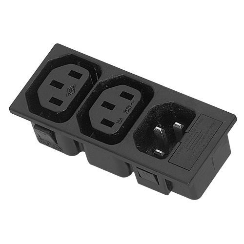 Conector de alimentação elétrica - 44R01 Series - MPE-GARRY - Socket / retangular / macho-fêmea