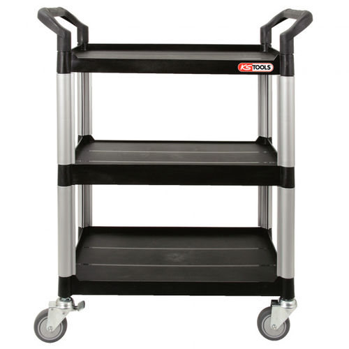 Carrinho para oficina - 800.0020 - Kstools  - em material plástico / 3 níveis / porta-ferramentas