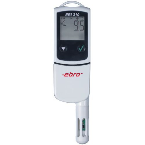 Registrador de dados de umidade relativa - EBI 310 TH - ebro - USB / Pt100 / sem tela