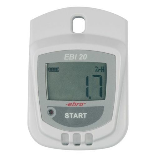 Registrador de dados de umidade - EBI 20-TH1 - ebro - de temperatura / de temperatura e umidade / com interface PC