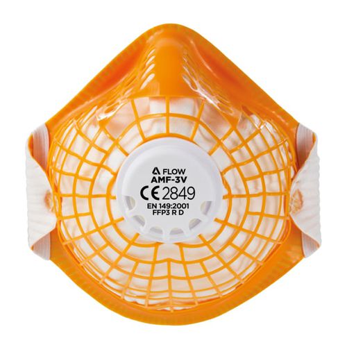 Máscara de proteção descartável - AMF-3V - Globus Group - PFF3 / tipo concha / industrial
