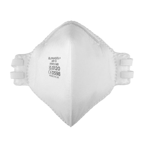Máscara de proteção dobrável - Alpha Sol+ - Globus Group - descartável / PFF3 / semifacial