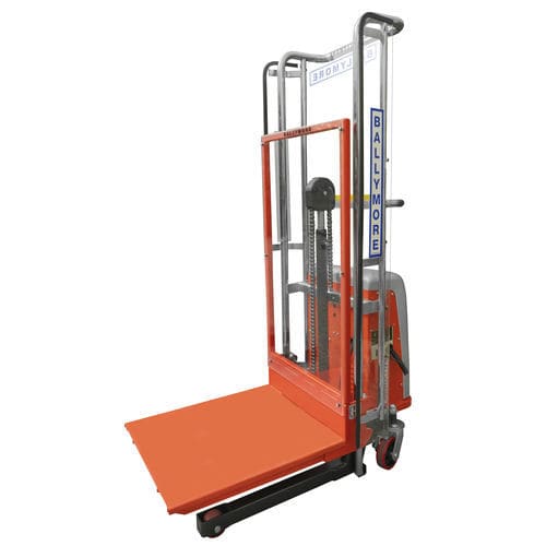 Miniempilhadeira patolada a bateria - EMS 850 - BALLYMORE - para operador a pé / 12 V / para movimentação