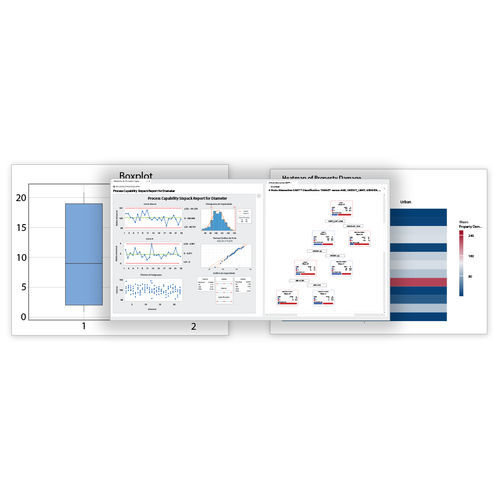 Software de análise de dados - Minitab Statistical - MINITAB Ltd - de análise estática / para controle de qualidade / de design