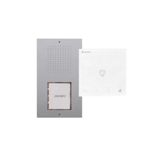 Interfone de áudio - KCA2071A - Comelit - para controle de acesso / para montagem nivelada com superfície / para ambiente externo
