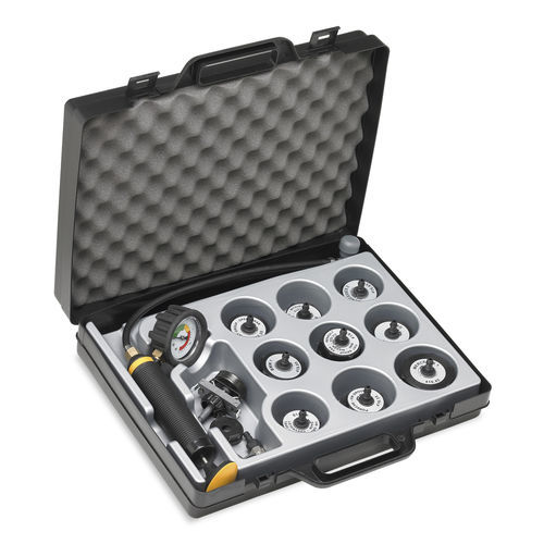 Kit de teste de pressão - 416.35 - ZECA - manual / para unidade de arrefecimento / para bomba