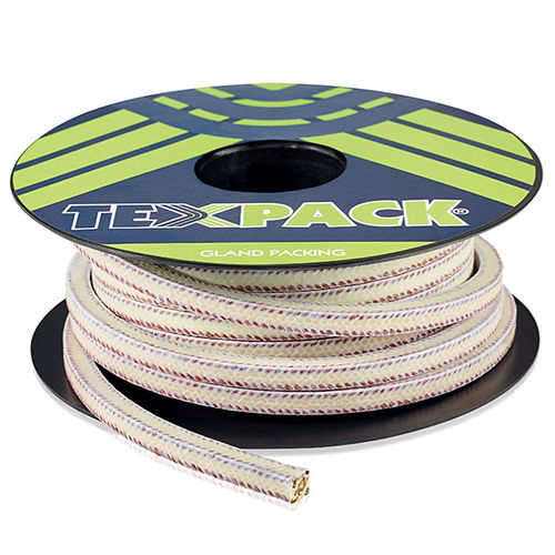 Gaxeta trançada em PTFE - ARAMTEX® 4160 - TEXPACK - em fibra de aramida / de alta resistência / para bomba centrífuga