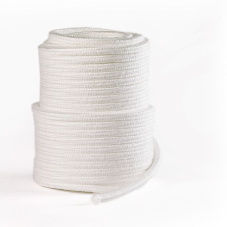 Gaxeta trançada em cerâmica - 1220 - TEXPACK - resistente a produtos químicos / de alta resistência / para fornos e estufas