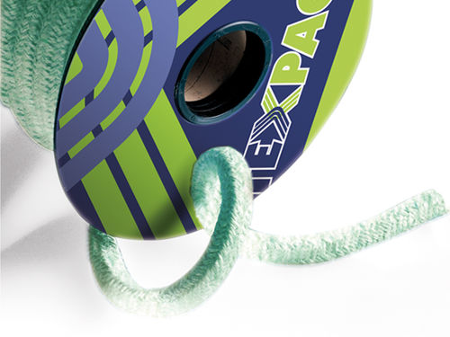 Gaxeta trançada em grafite - 7225PSG-7226PSI - TEXPACK - resistente a produtos químicos / de alta resistência / para fornos e estufas