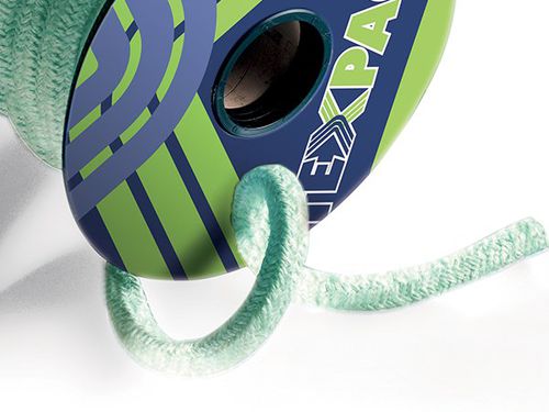 Gaxeta trançada em grafite - 7221PSG-7222PSI - TEXPACK - em tecido / de fibra de vidro / de alta resistência