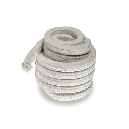Gaxeta trançada em grafite - 2221PSG-2222PSI - TEXPACK - em cerâmica / reforçada com fios metálicos / resistente a produtos químicos