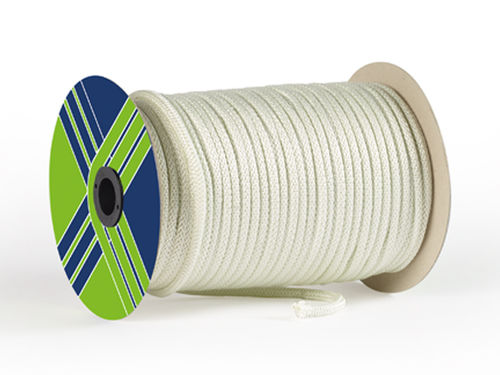 Gaxeta trançada de fibra de vidro - 3227T - TEXPACK - resistente a produtos químicos / de alta resistência