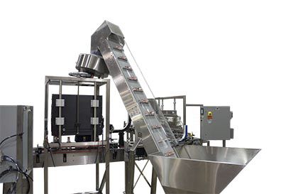 Alimentador vibratório - APACKS - de tampas / automático
