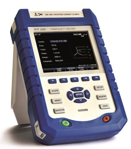 Analisador de qualidade da energia - MTP 3200 - MTP Instruments Inc - de rede de CA / portátil