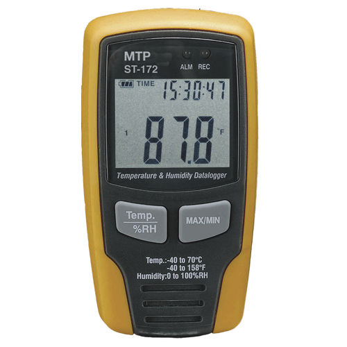 Registrador de dados de temperatura e umidade - MTP ST-172 - MTP Instruments Inc - USB / com display LCD / portátil