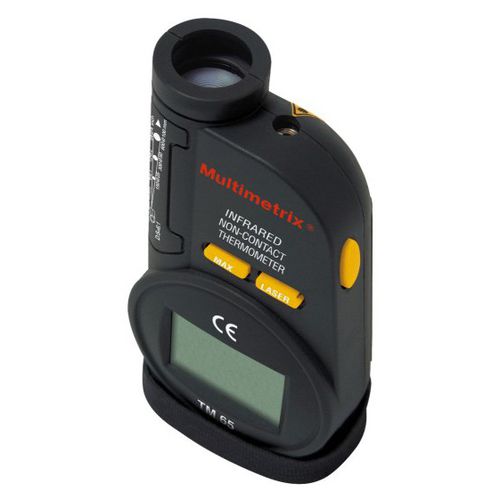Termômetro digital - TM 65 - MULTIMETRIX - com mira laser / portátil / compacto
