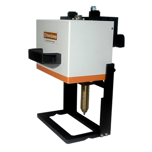 Máquina de marcação pneumática - MarknStamp BV Netherlands - por micropercussão / para alumínio / portátil
