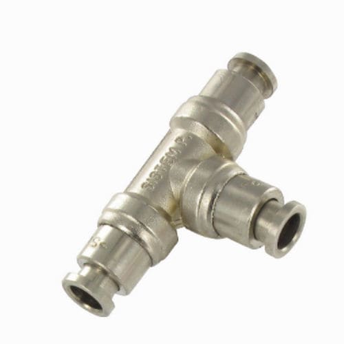Conexão pneumática - SISTEM metal series - SENGA - de roscar / push-in / cotovelo de 90°