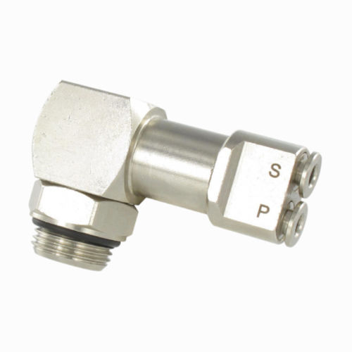 Conexão com sensor de pressão - 1660  - SENGA - para ar comprimido / de roscar / push-in
