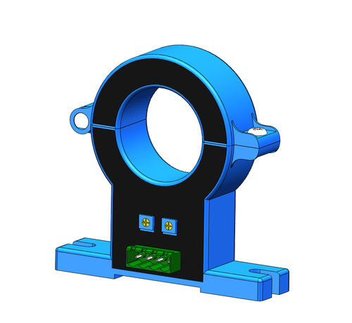 Sensor de corrente de efeito Hall de circuito aberto - SCY7-200A - Shenzhen Socan Technologies Co.,Ltd - de pinça / para montagem em painel / com plugue de tomada
