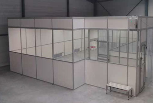 Sala limpa modular - SBM - ADS LAMINAIRE