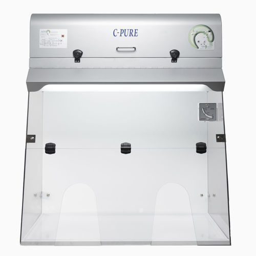 Capela de exaustão de laboratório - C-PURE series - ADS LAMINAIRE - química / em policarbonato / com filtro de carvão ativado