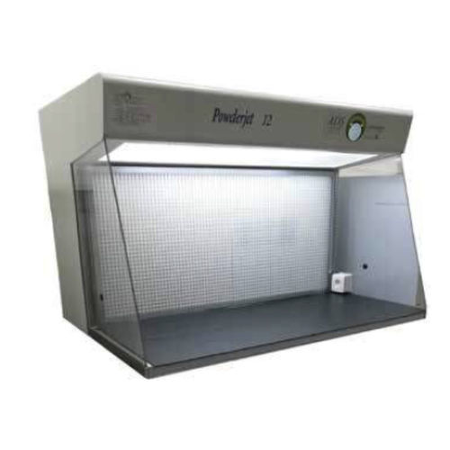 Cabine de fluxo laminar horizontal - POWDERJET series - ADS LAMINAIRE - com aspiração / em aço inoxidável
