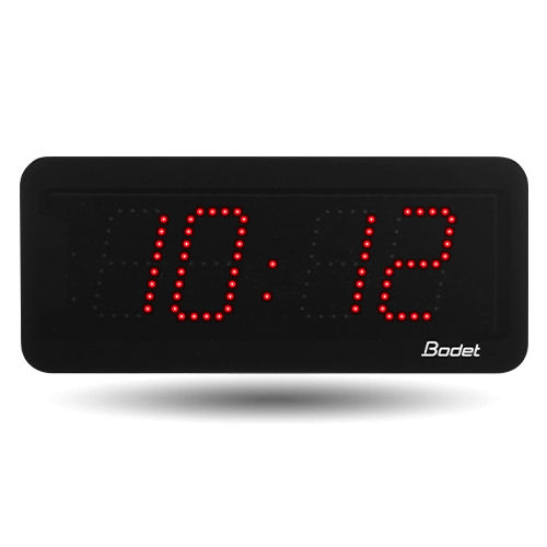 Relógio de parede - STYLE 7 - BODET TIME SPORT - de LED / para ambiente interno / digital