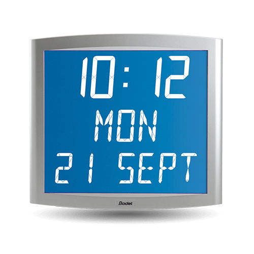Relógio digital - Opalys Date - BODET TIME SPORT - de parede / com calendário / LCD